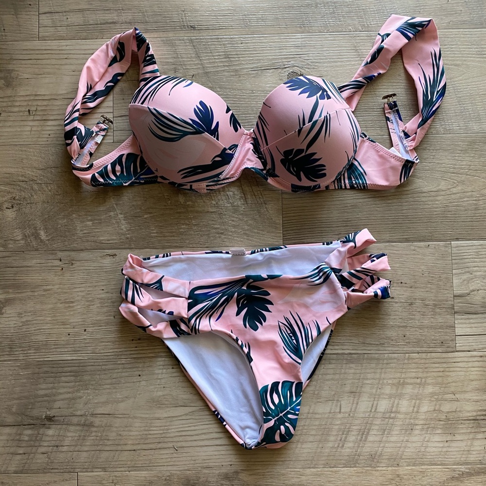 Floral 2 Piece Swimsuit